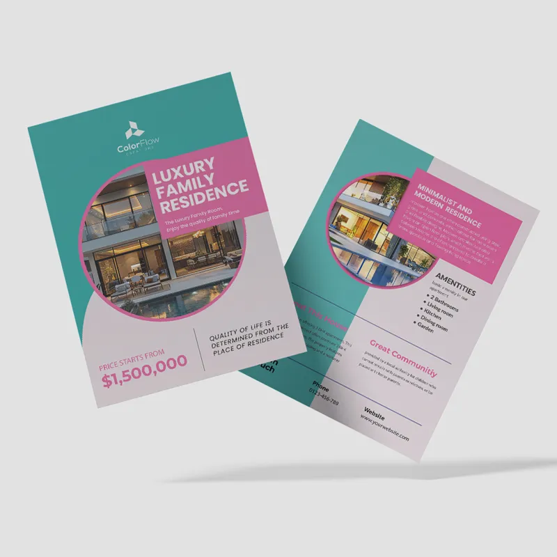 Professional printing services background
